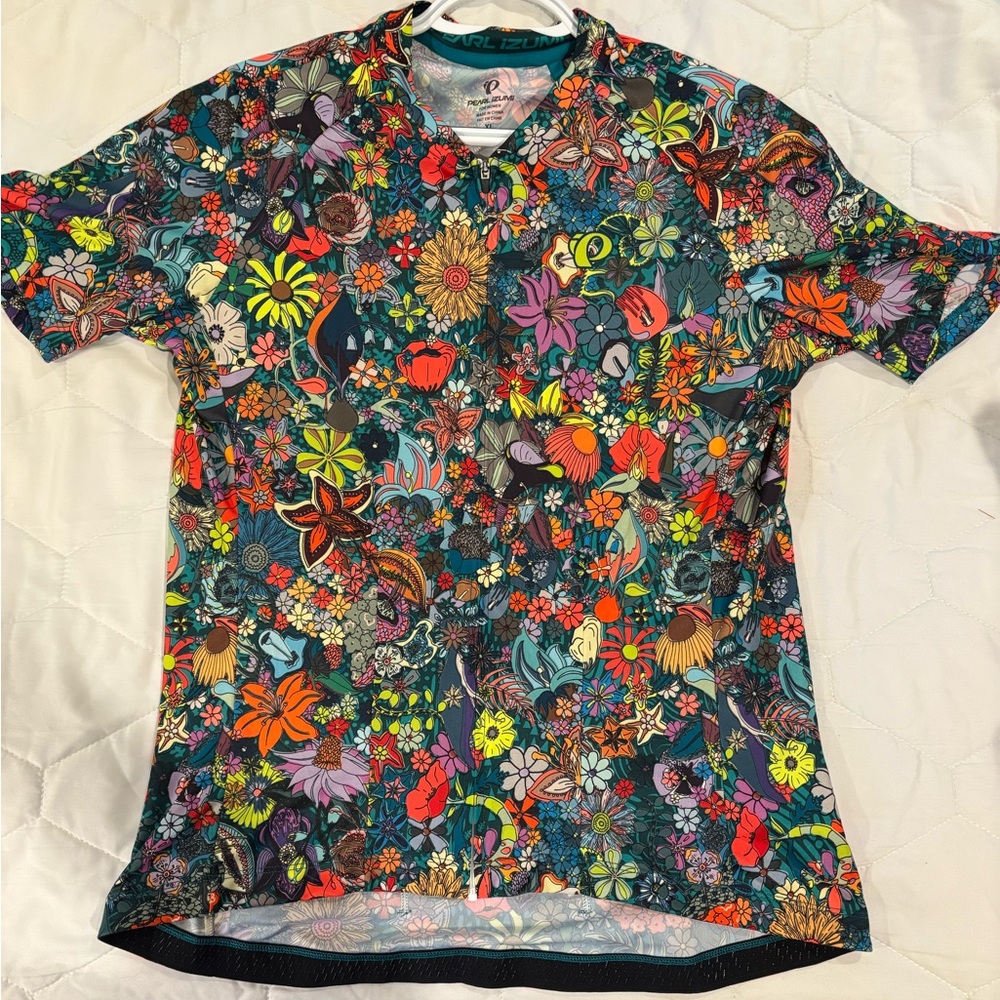 Pearl Izumi Multicolor Floral Women's Cycling top XL